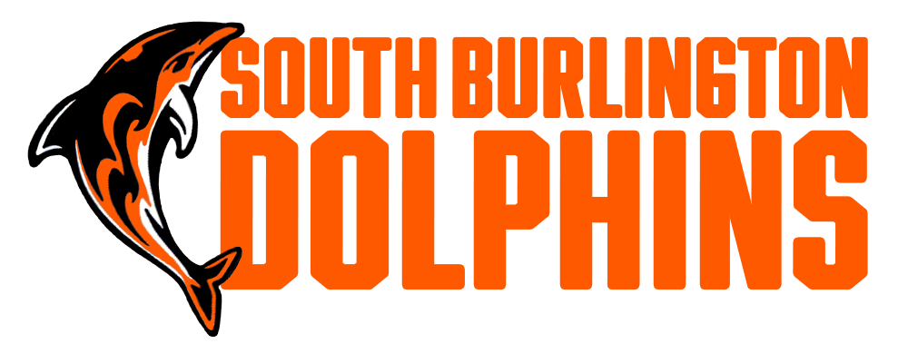 South Burlington Dolphins Youth Football Logo