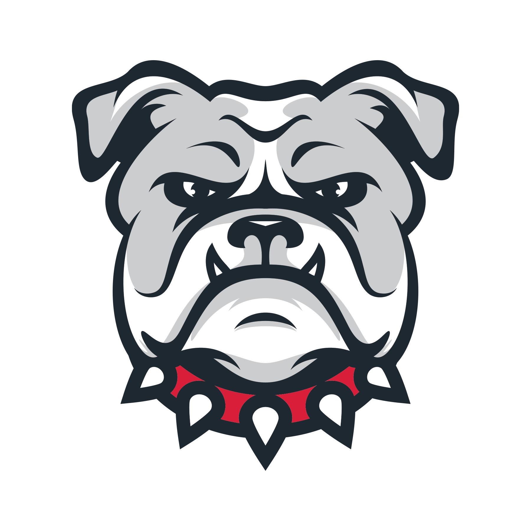 East Manatee Bulldogs Youth Football And Cheer Logo
