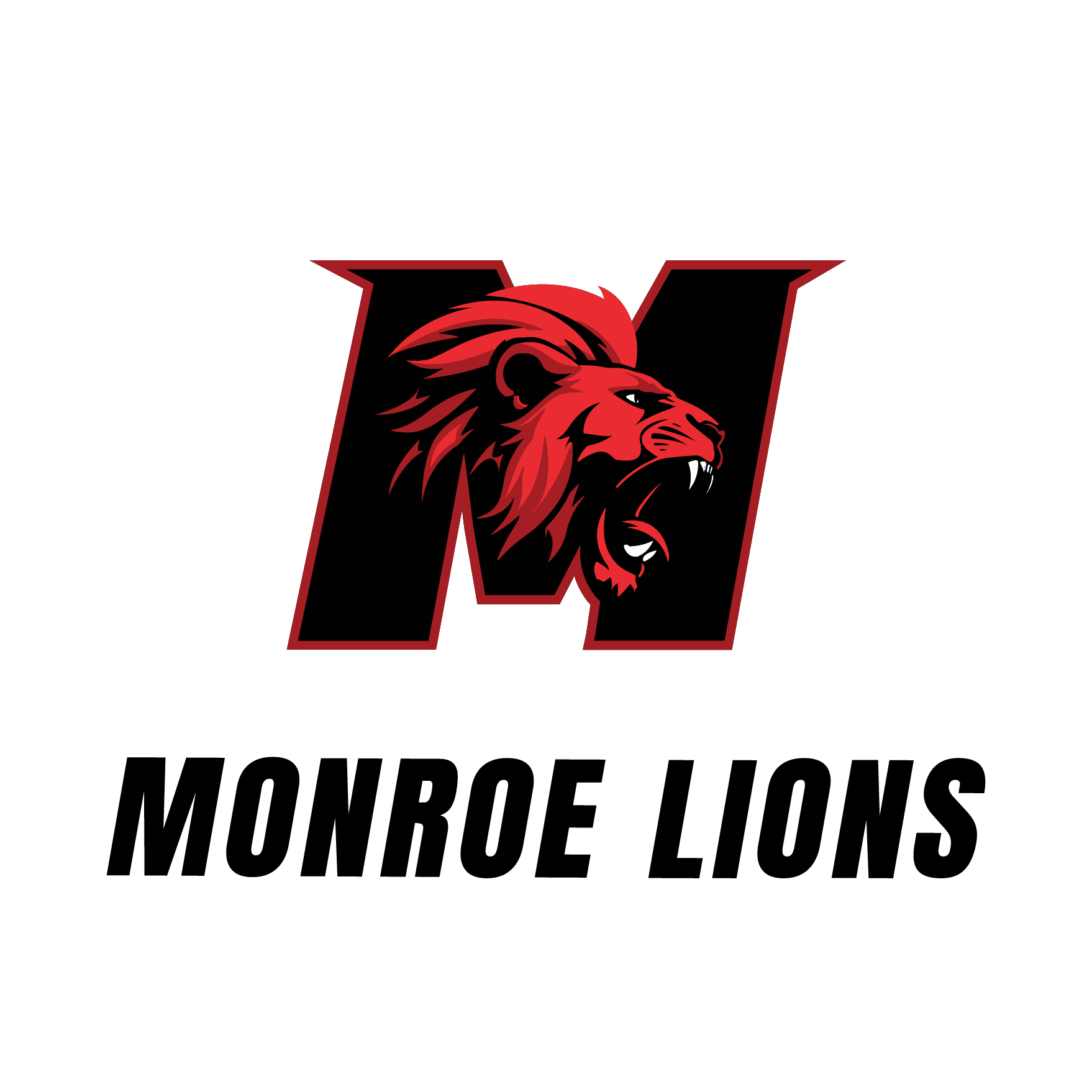 Monroe Lions Football Logo