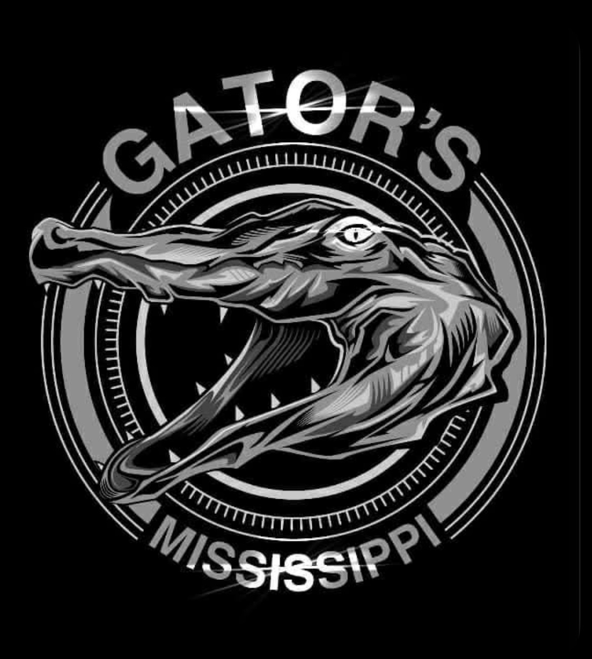 Mississippi Gators Youth Football Basketball and Cheer Logo
