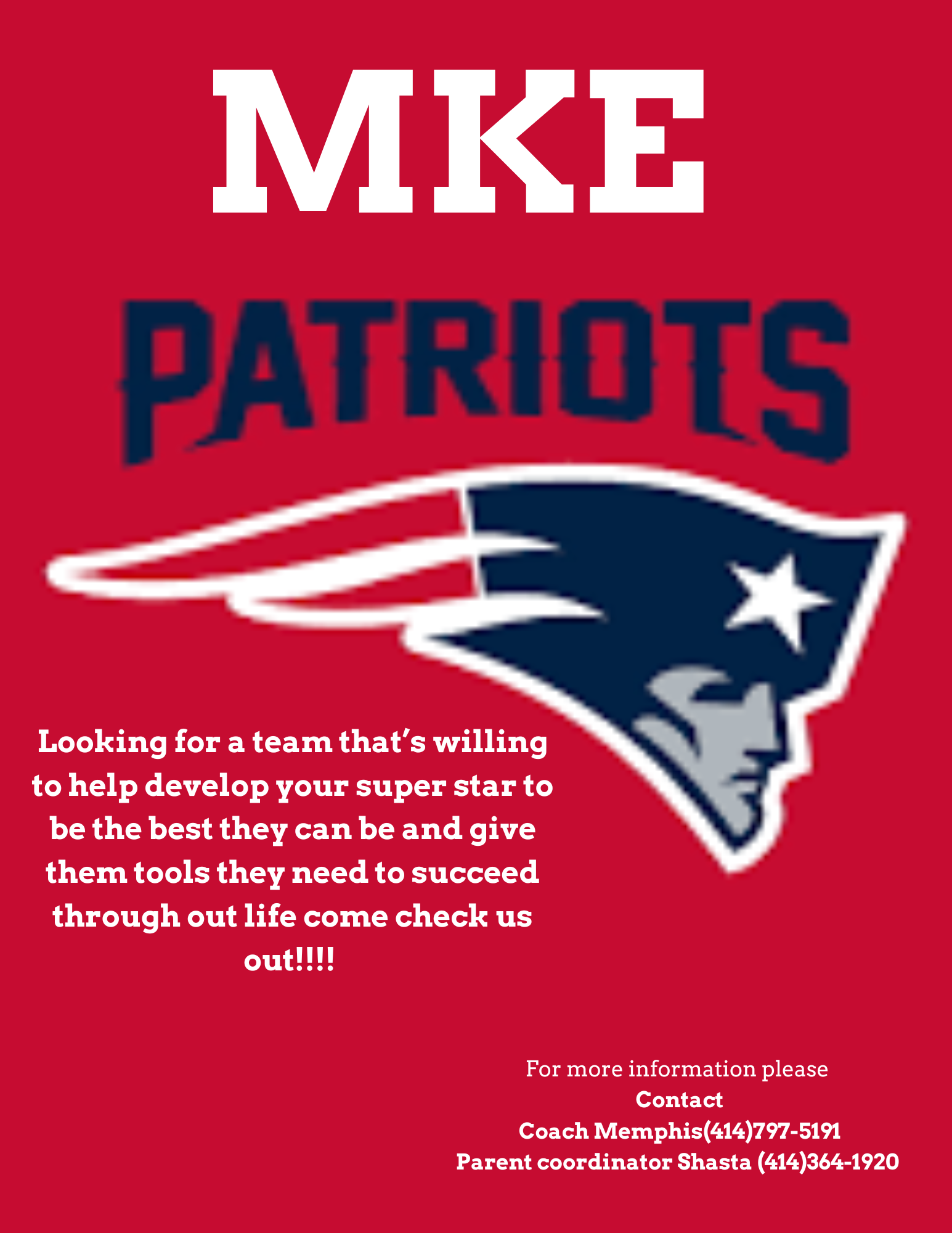 MKE Patriots Logo