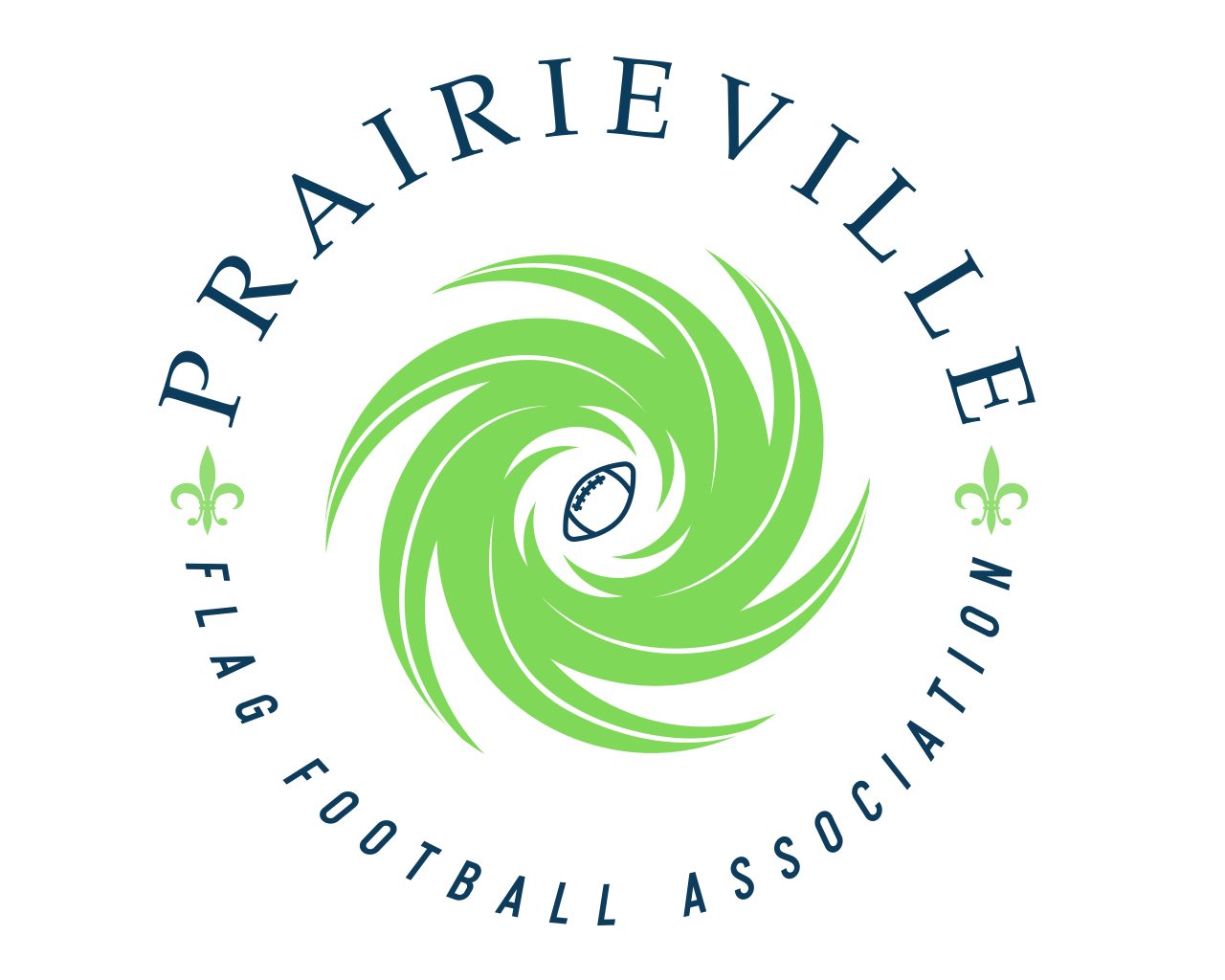Prairieville Flag Football Association, LLC Logo
