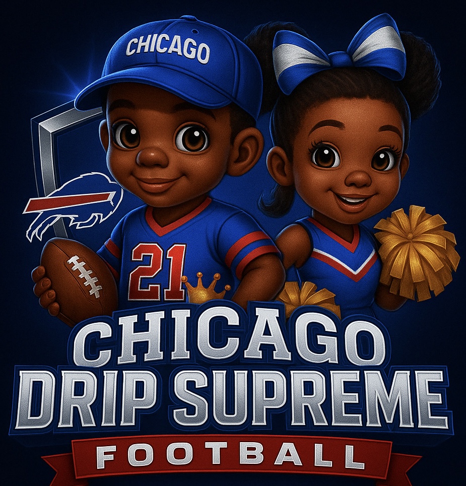 DRIP SUPREME YOUTH FOOTBALL ORGANIZATION Logo